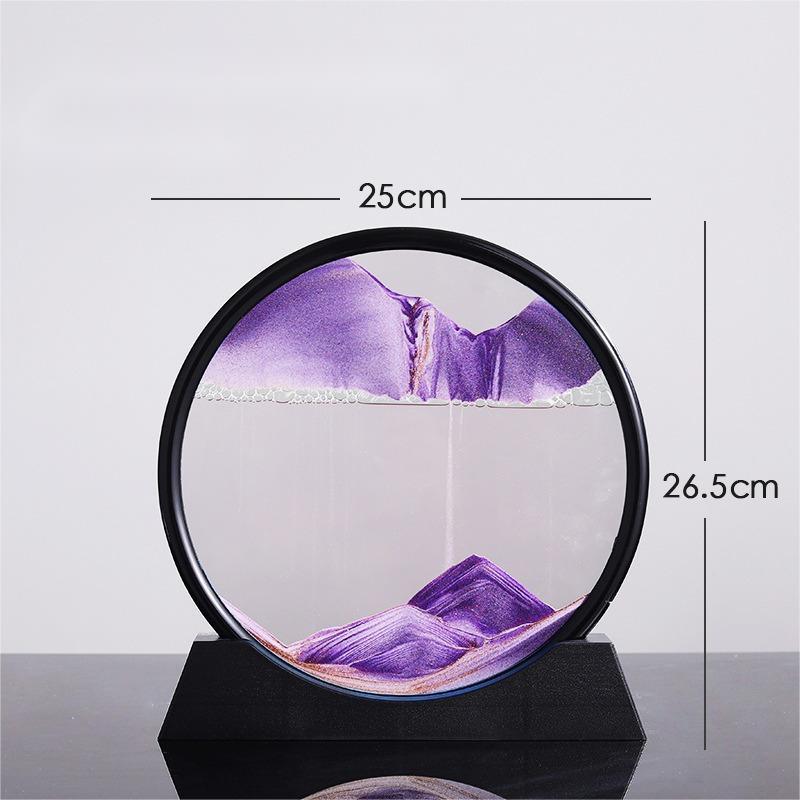 Quicksand Painting Hourglass Glass Decoration Crafts
